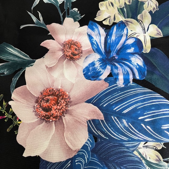 Floral Fit & Flare Midi Dress - Picture 4 of 5